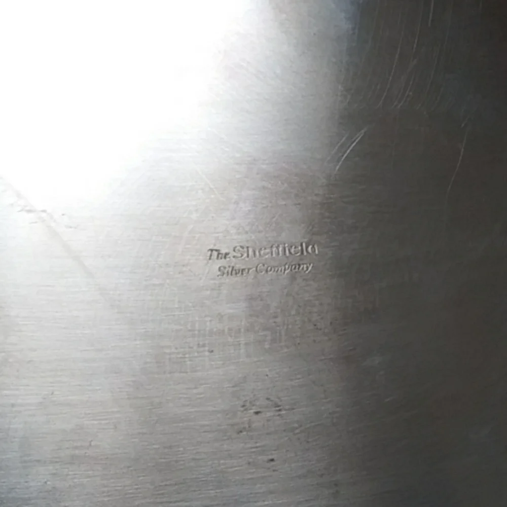 The sheffield silver company covered‎ dish silver